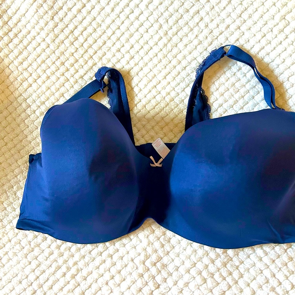 Lane Bryant/Cacique 42F Navy bra